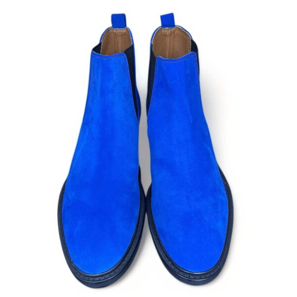 R'392 BOTTINE DAIM BLEU BIC – Image 2